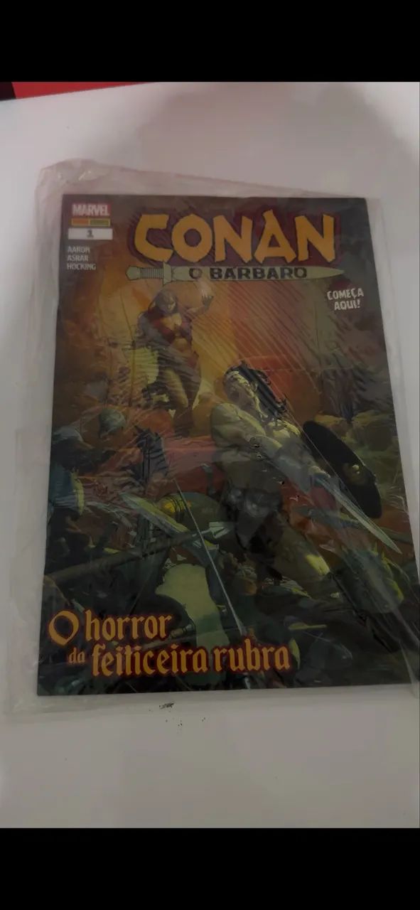 CONAN - O BARBARO 01 MENSAL PANINI 2019       