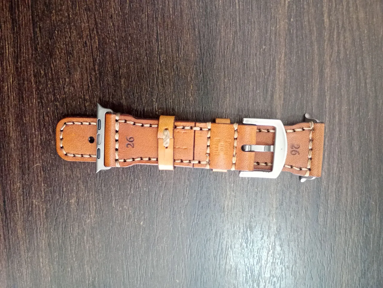Pulseira de Couro para Apple Watch - Nova