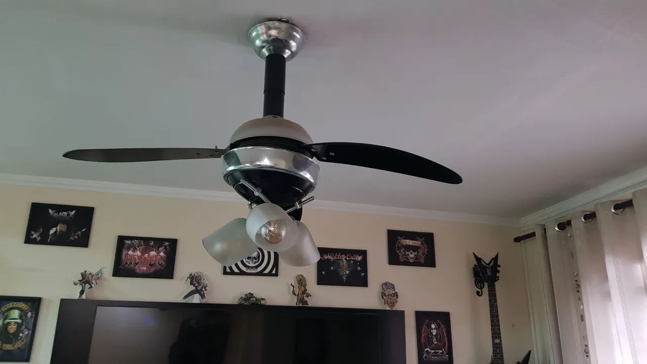 Ventilador de teto super luxo. - Foto 5