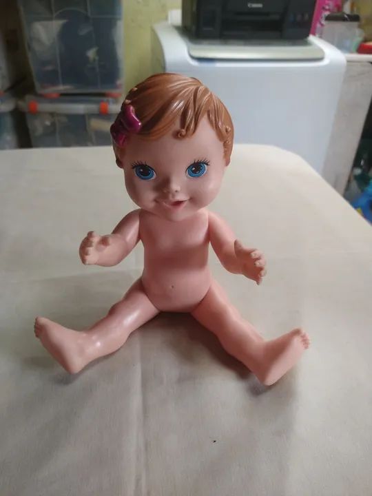 Boneca Babys Collection faz xixi da Super Toys. - Foto 3