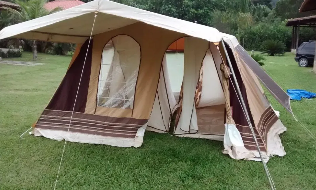 Barraca camping 2/4 grande com varanda