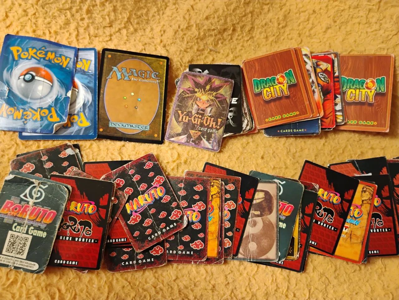 Lote de 83 cards cartas maioria do Naruto e algumas Dragon Ball  - Foto 4