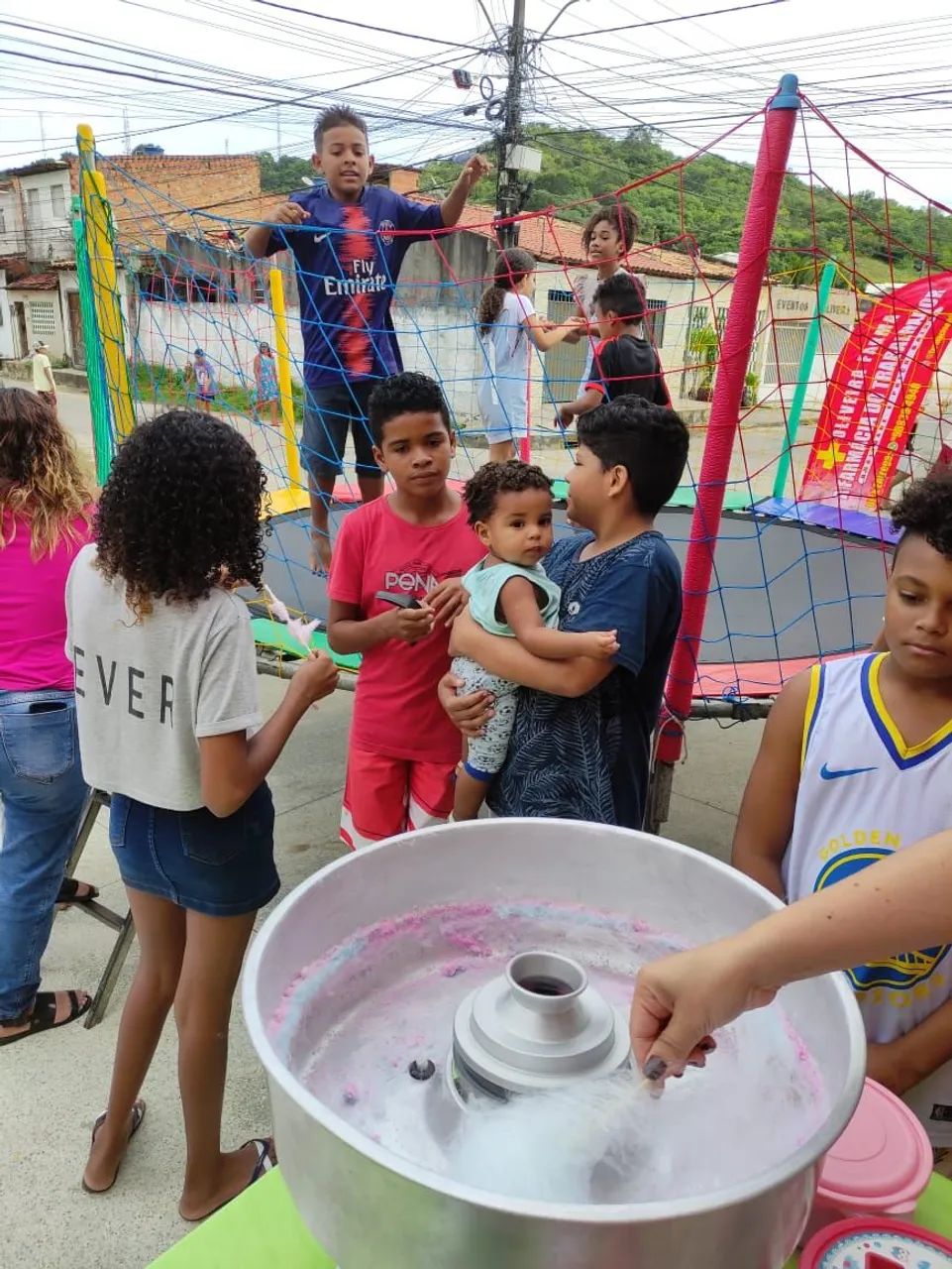 Pula pula, Cama elástica, Piscina de bolinhas, Pipoca, Algodão doce  - Foto 4