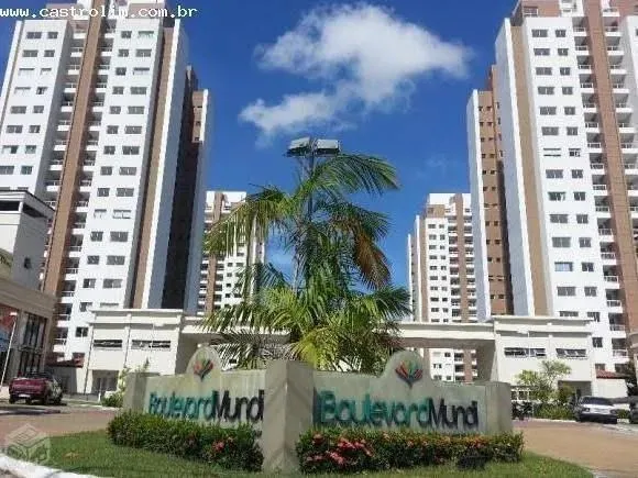 Cond. Mundi Resort -Nascente, 3 suítes, sala de estar/jantar, varanda gourmet com cortina