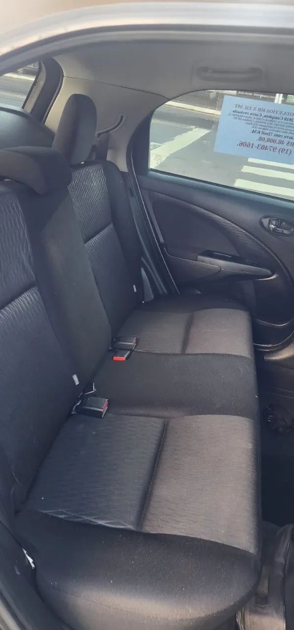 TOYOTA/ETIOS 2018 HB X 13L MT Motor 1.3. - Foto 3