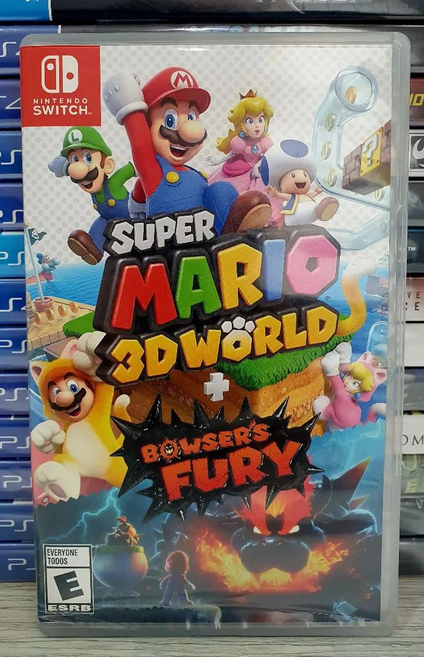 Jogo Nintendo Switch Mario 3D World + Bowser's Fury (Aceito