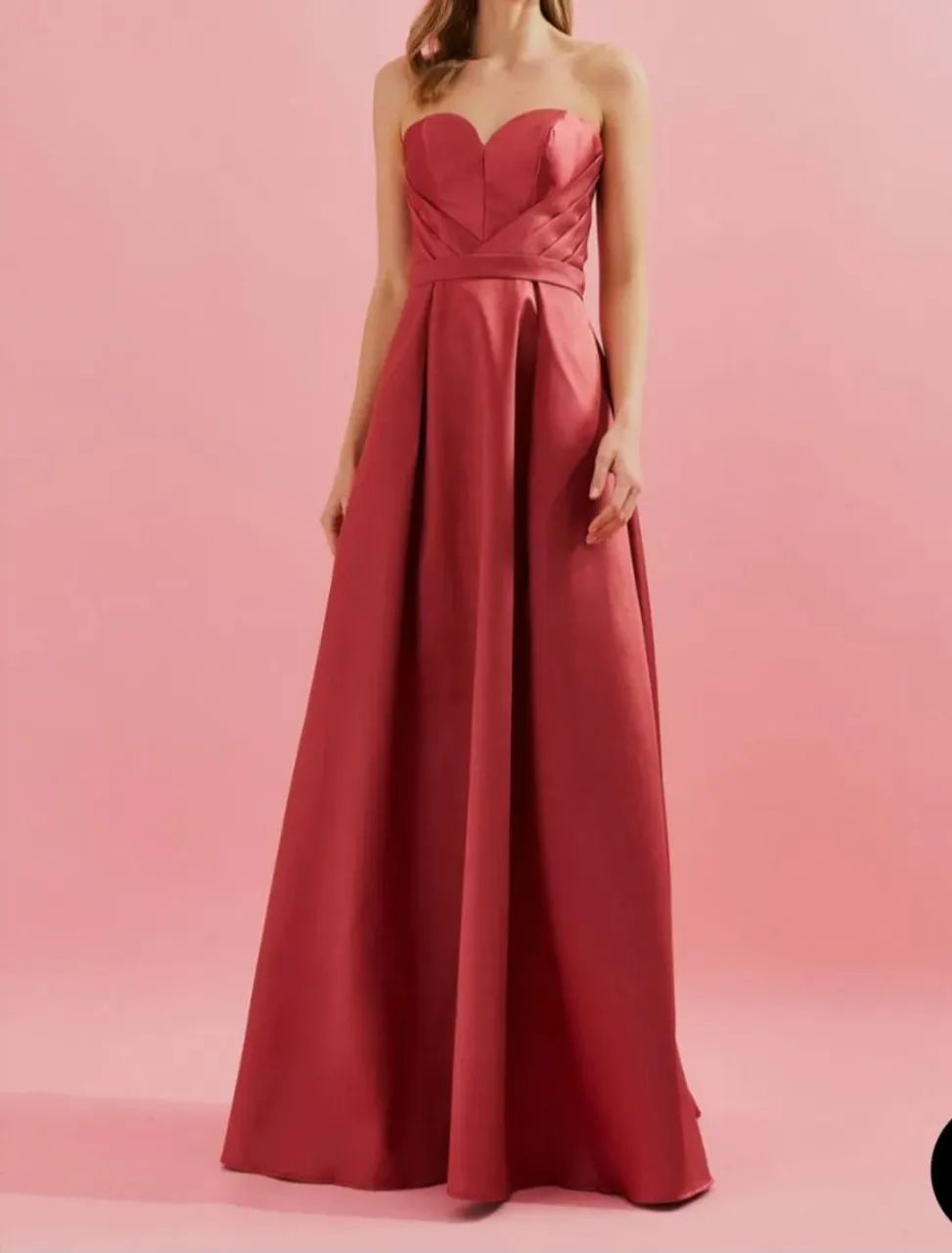 Vestido de festa Rosa Canela