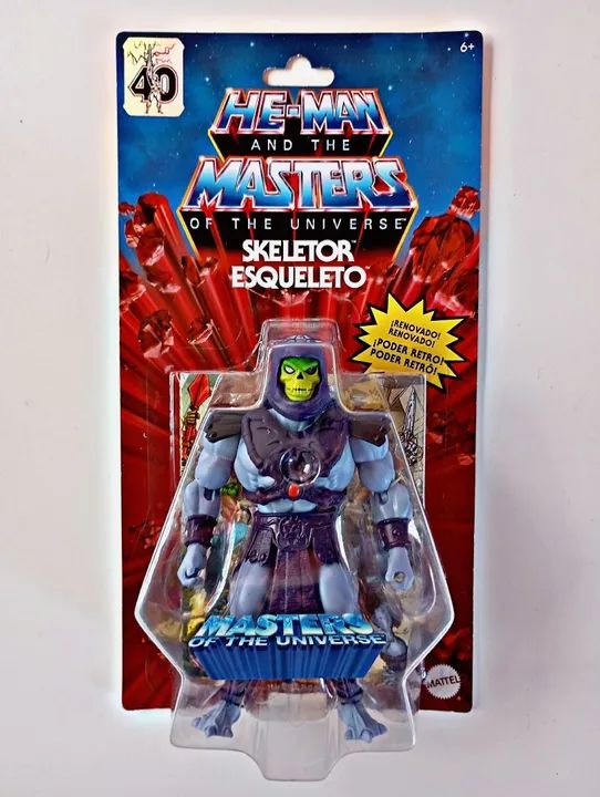 Boneco He-Man Esqueleto Retrô Colecionável
