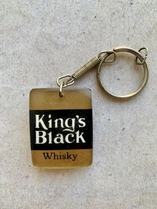 Chaveiro Antigo King's Black - Anos 80 - Foto 2