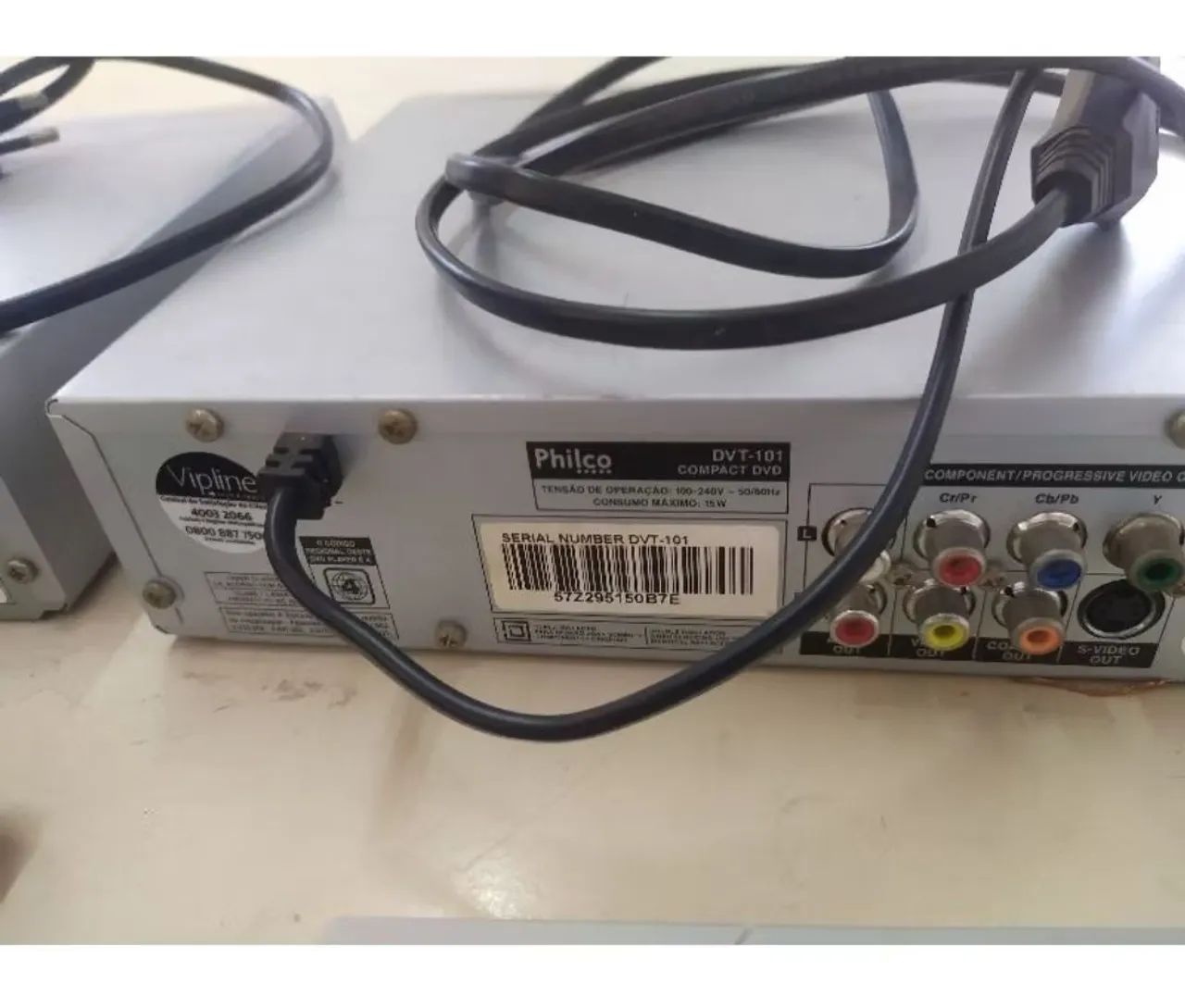 Lote de DVD, Alisador de Cabelo, lâmpada colorida ler a descrição do anúncio - Foto 2