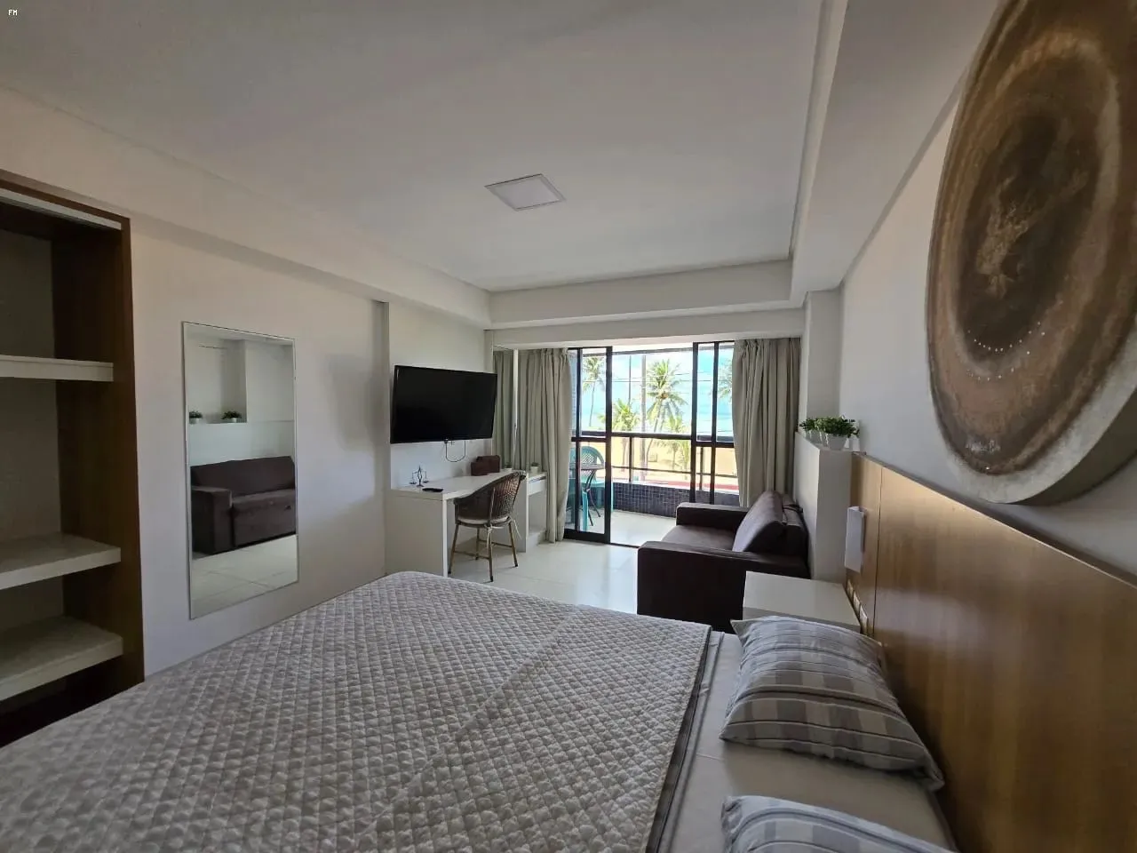 Flat para Locação em João Pessoa, Cabo Branco, 1 dormitório, 1 banheiro