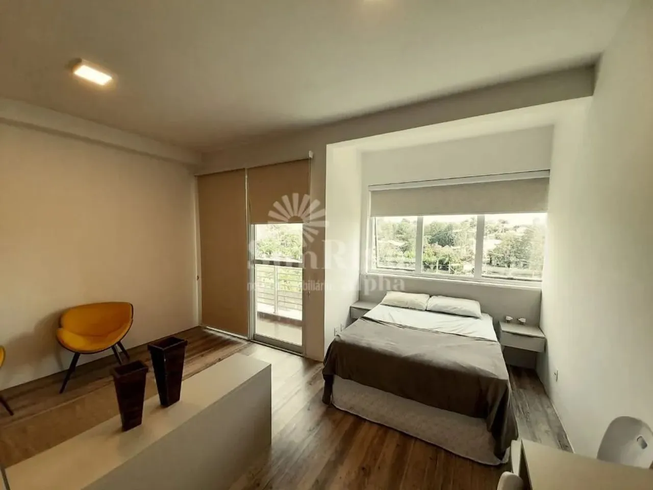 Link Studios - Apartamento semi-mobiliado para alugar em Alphaville com 1 quartos e 1 vaga