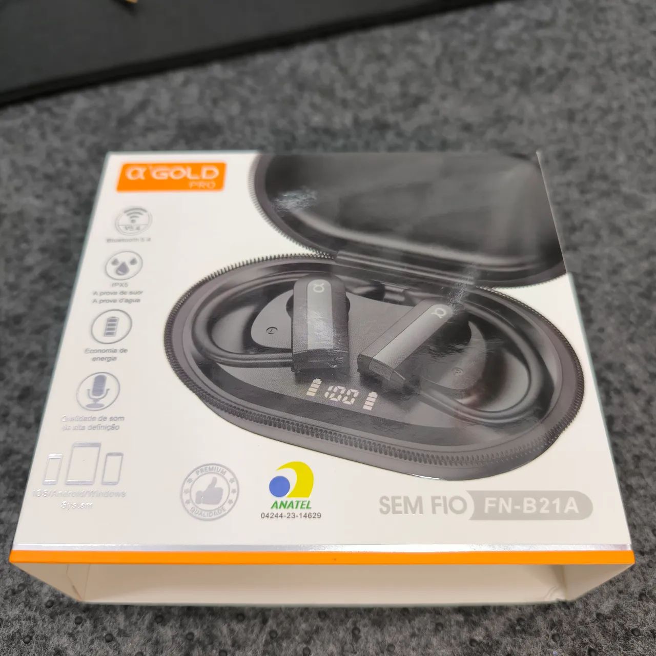 Fone de ouvido bluetooth 5.4 alta qualidade pro - Foto 2