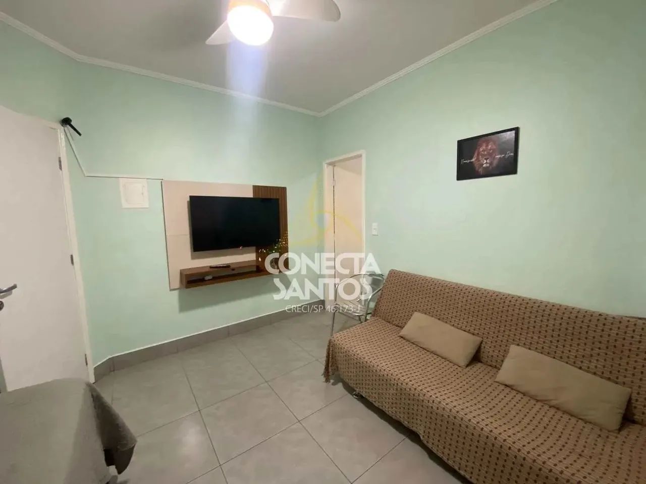 Apto 1 quarto Canto do Forte - R$ 318 mil Cod 1563 - Foto 4