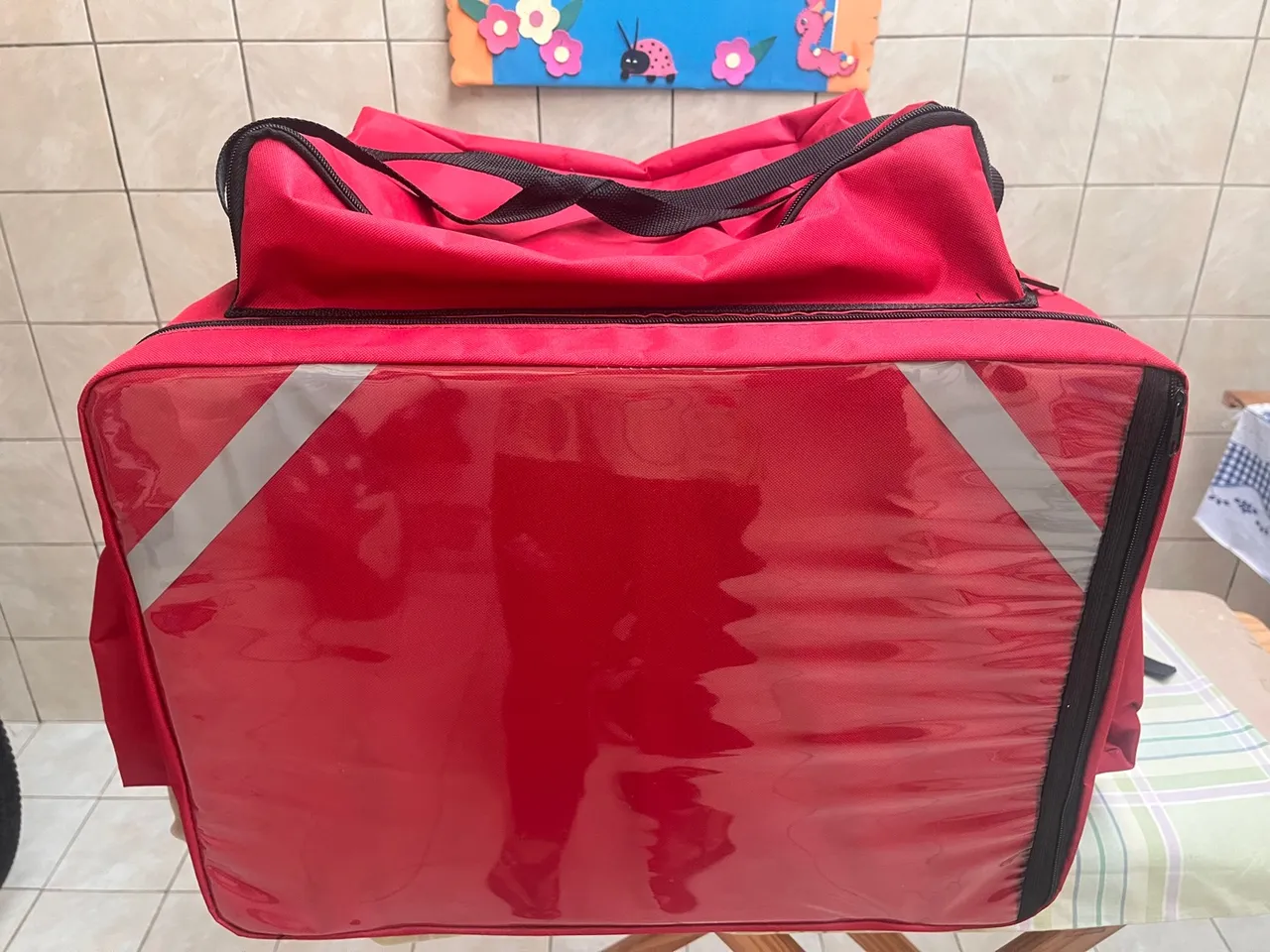Bag Térmica para Delivery - Vermelha