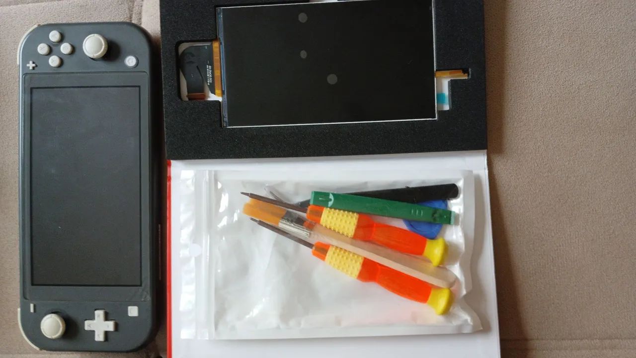 Nintendo Switch Lite Desbloqueado 512Gb - Troco - Foto 5