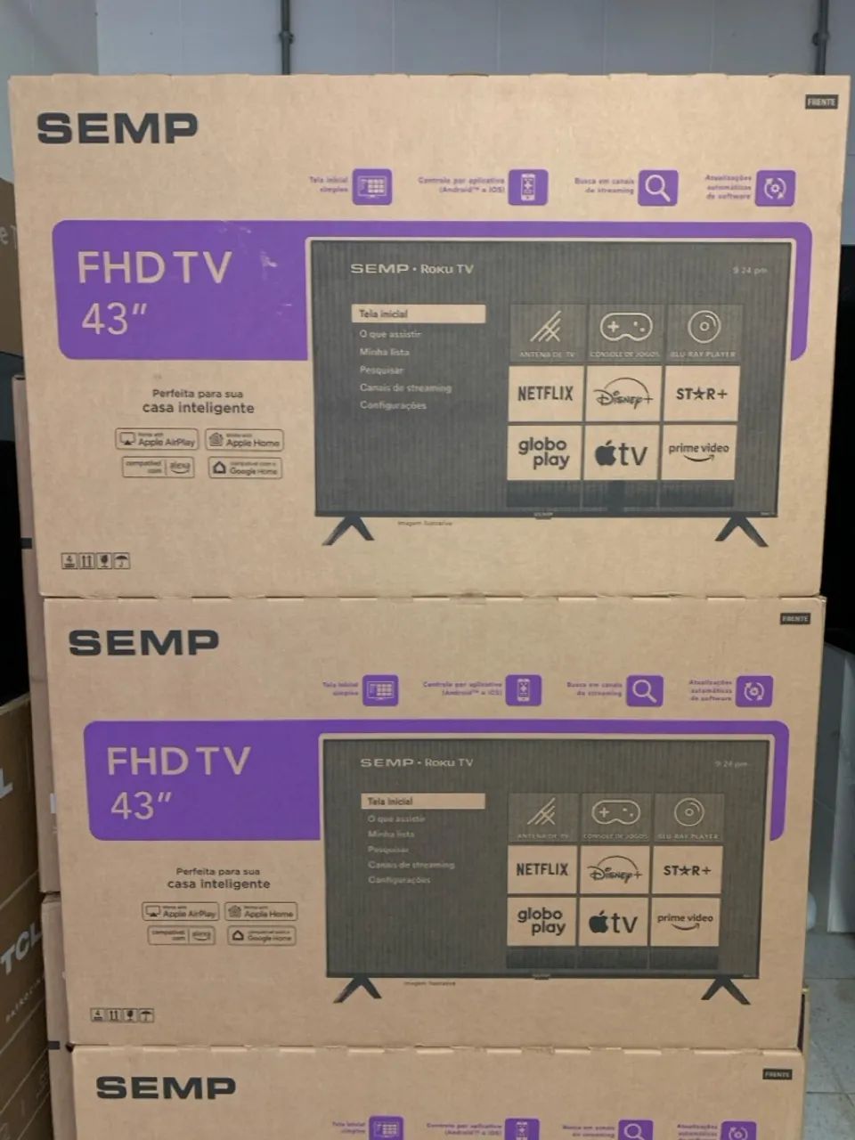 TV Semp 43 polegadas FHD Smart - Foto 3