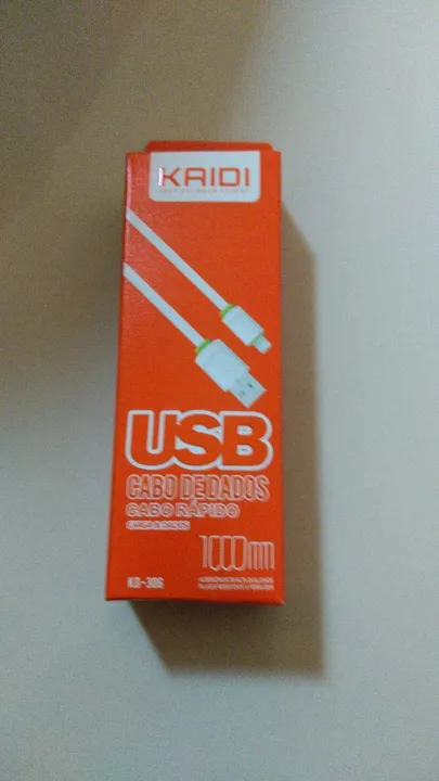 Cabo USB para Celular 1000mm - Rápido e Duradouro