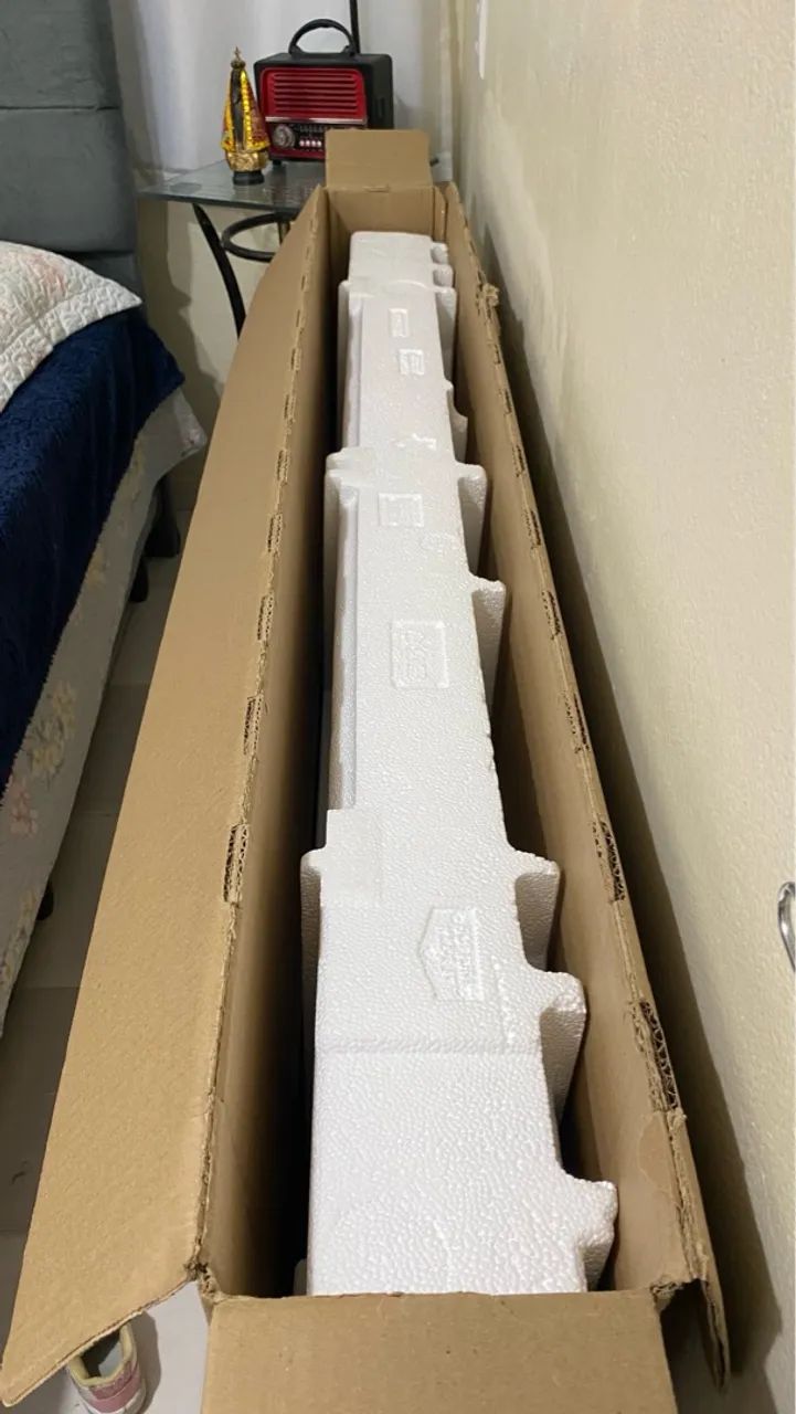 TV Tela 55 polegadas TCL - Só tem som, não tem imagem  - Foto 4