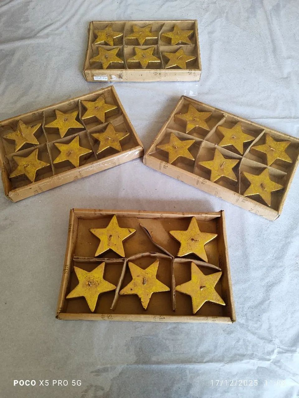 Vela decorativa