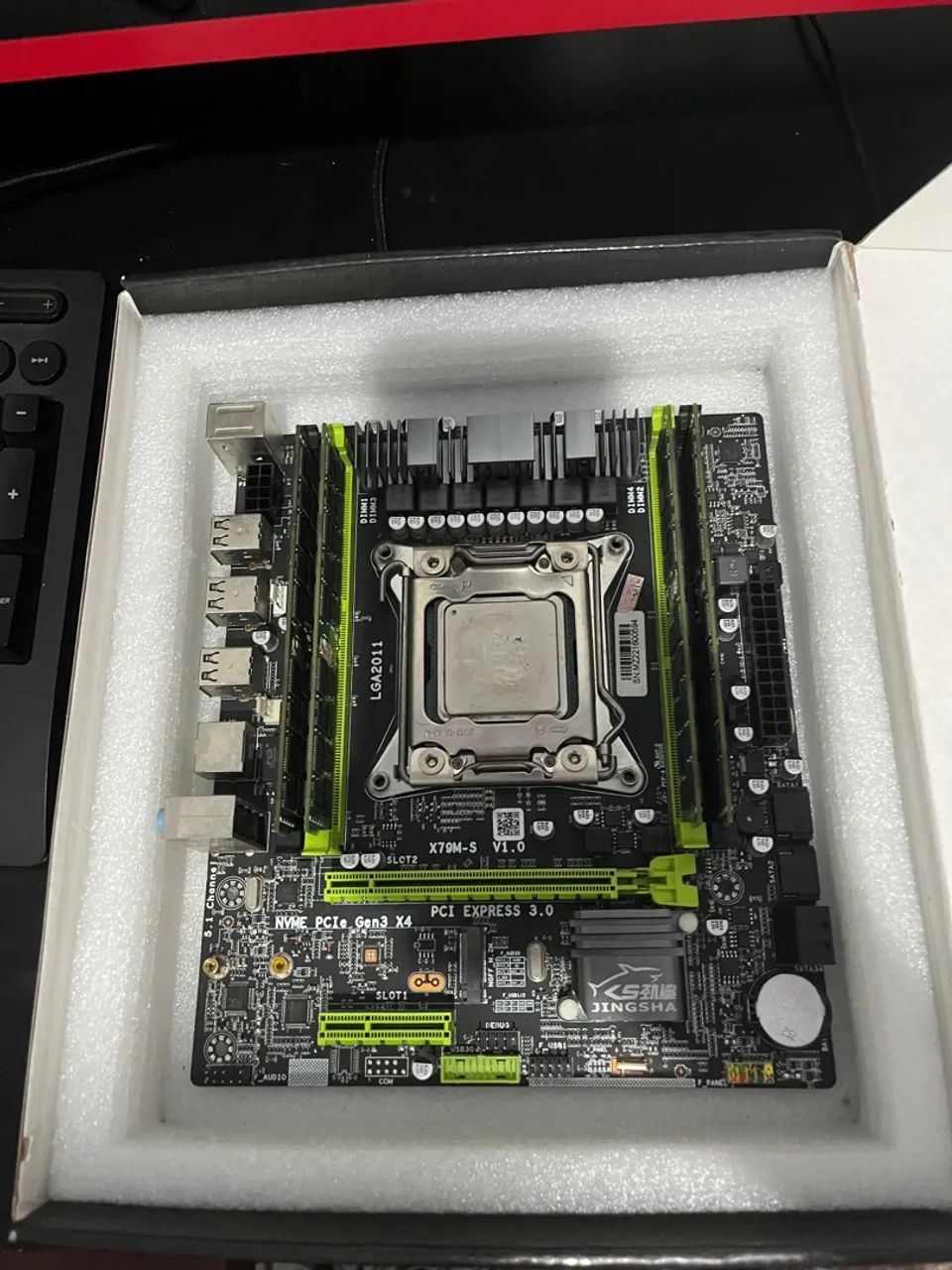 Placa Mãe X79M-S para Processador Intel Core i7 - Foto 3