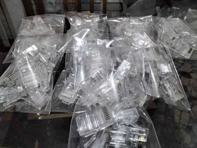 conectores rj45 cada um - Foto 3