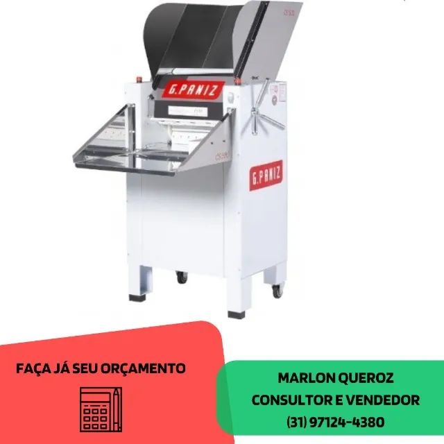Cilindro de Massas 50CM 2 Motores Novo G.Paniz