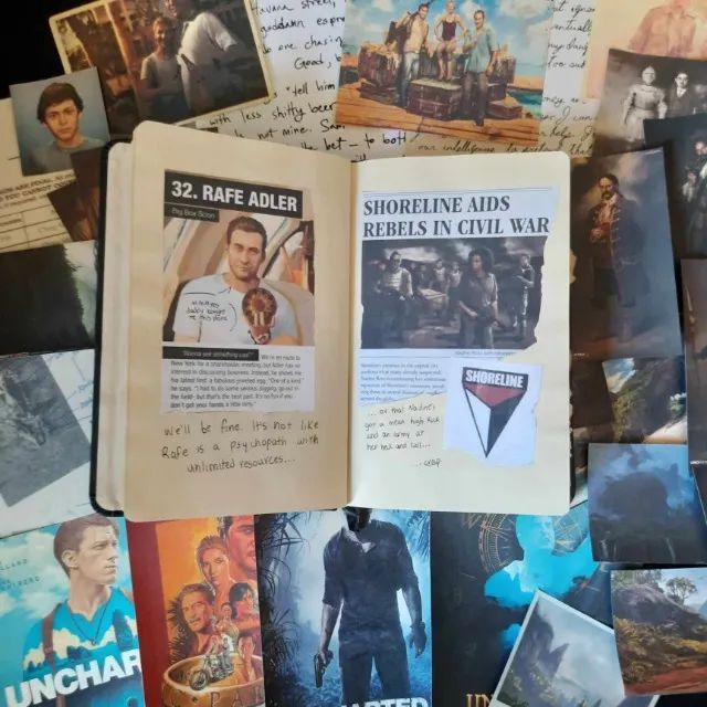  Colecionavel - diarios/Journal - Nathan Drake - Uncharted 4 - A Thief's End - Foto 4