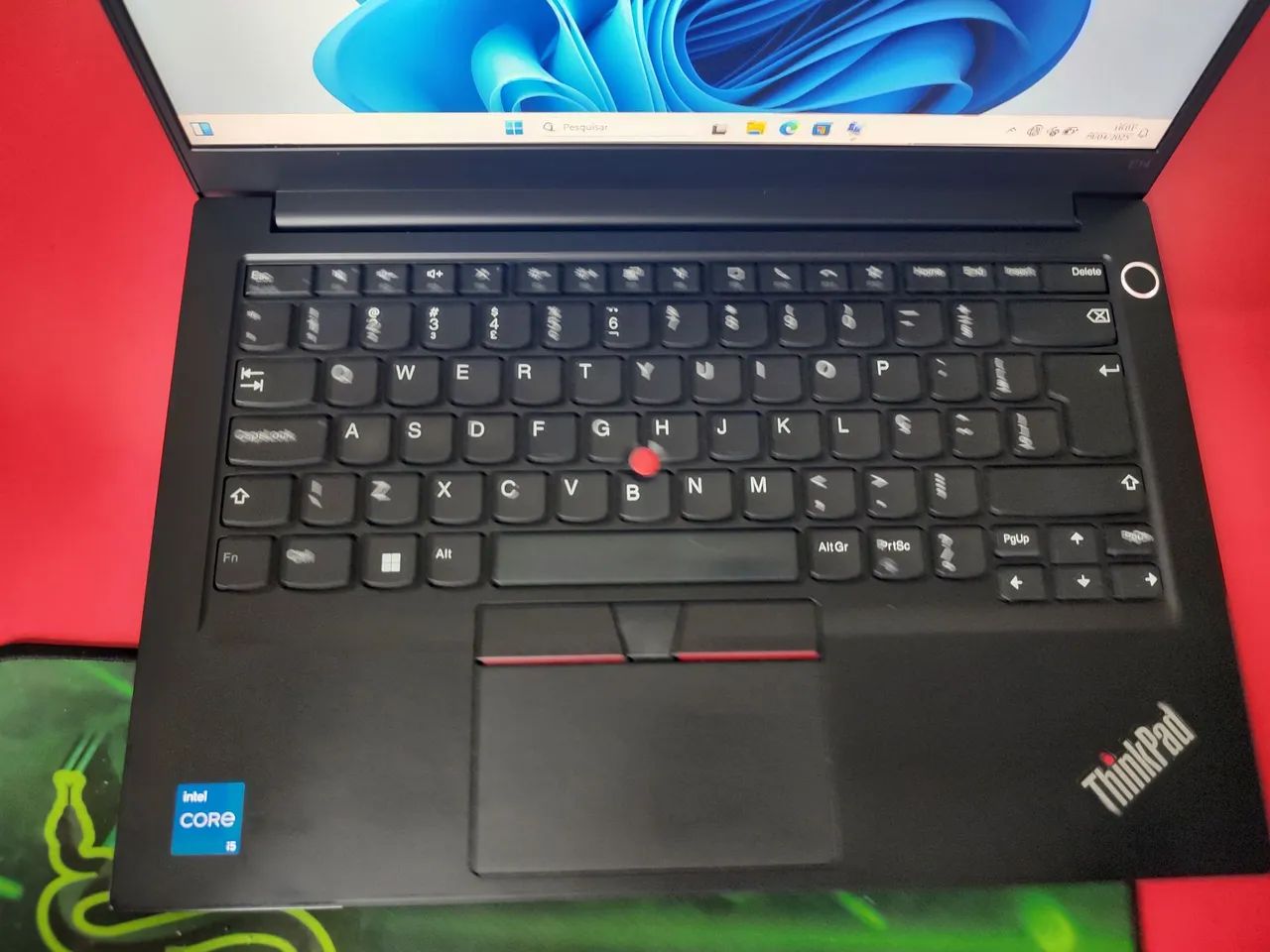 Notebook Lenovo ThinkPad E14 G4 com Intel Core i5 décima segunda  - Foto 2