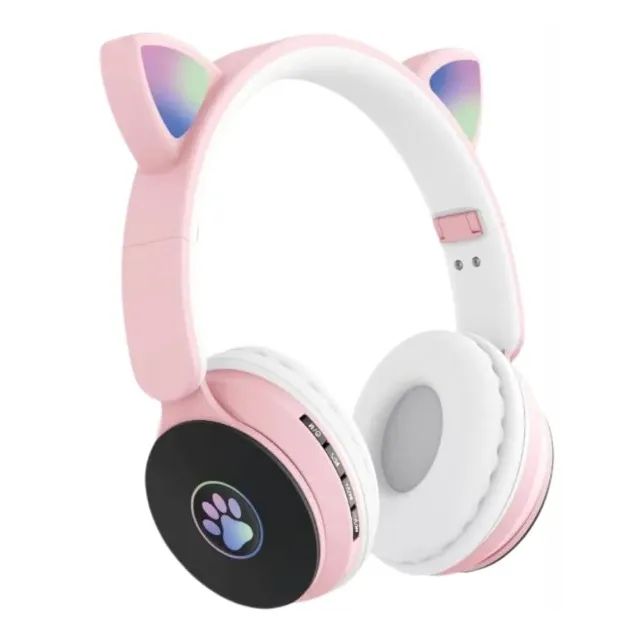 Fone de Ouvido Bluetooth Gatinho Lehmox