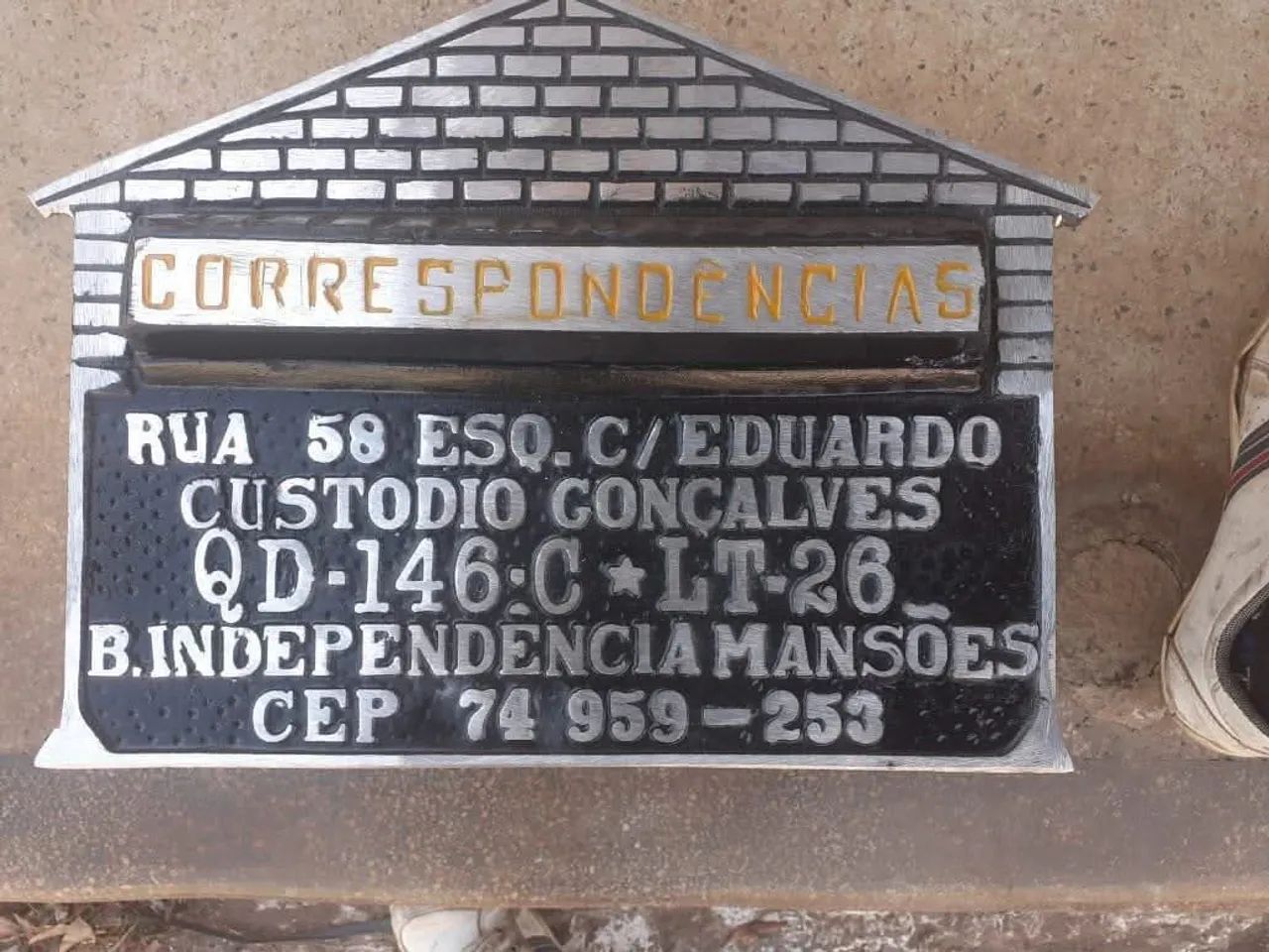 Placas e caixas de correios  - Foto 4