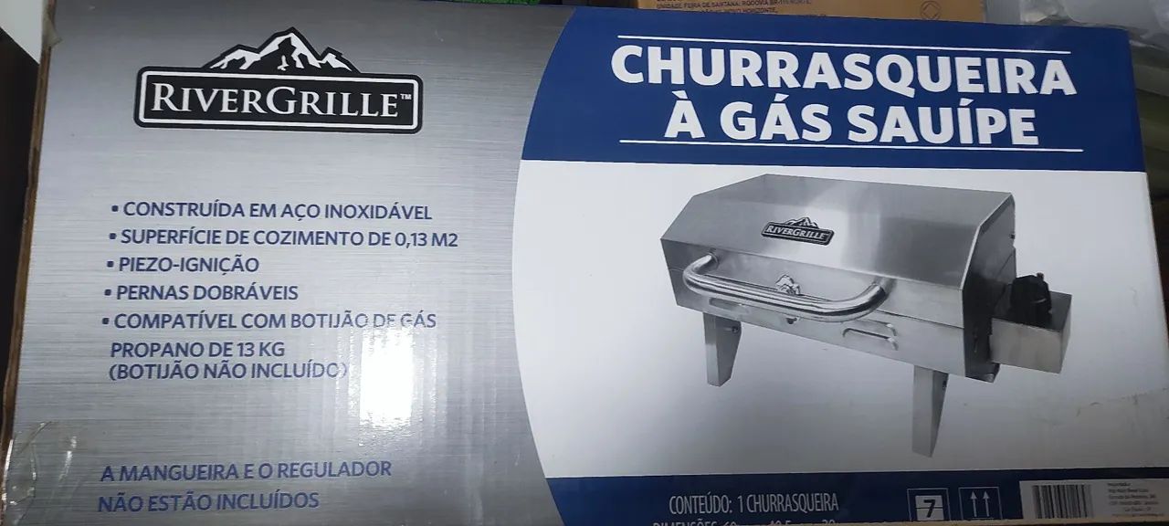 Churrasqueira a Gás Sauípe Rivergrill - Nova - Foto 3