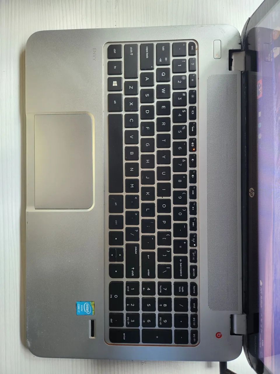 Notebook HP envy SSD 512Gb i7 8gb RAM64312420470018121