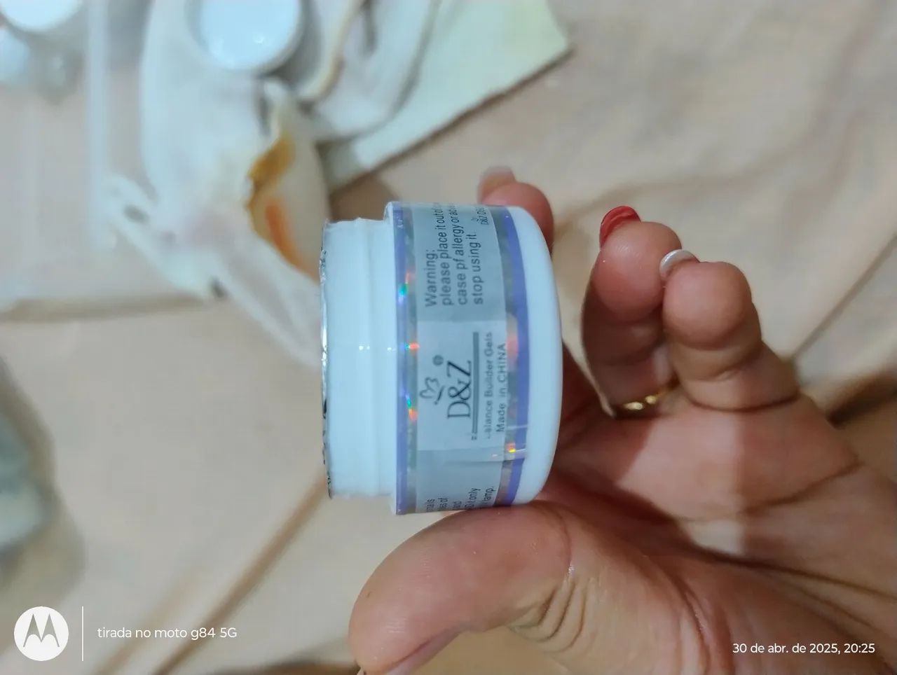 Gel de unha em perfeito estado usado pouco *80 - Foto 3