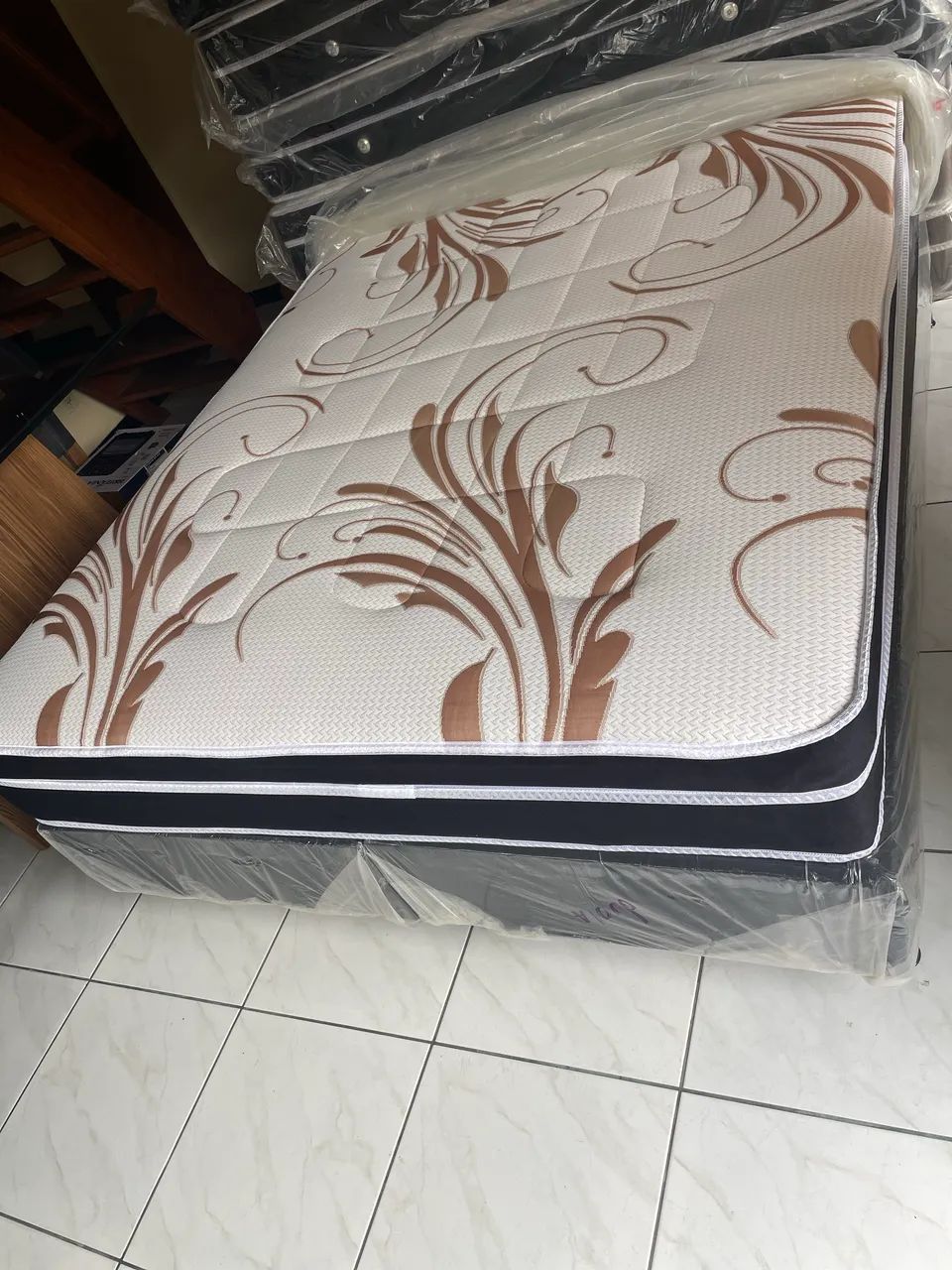 Cama QUEN molas ensacadas  - Foto 3