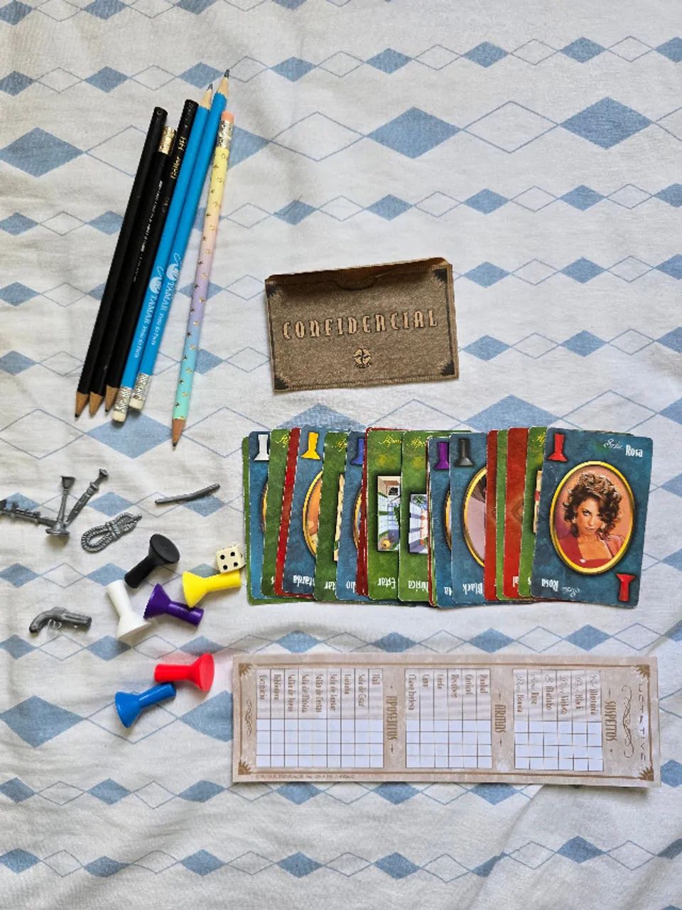 Detetive - Jogo de tabuleiro - Completo - Foto 3