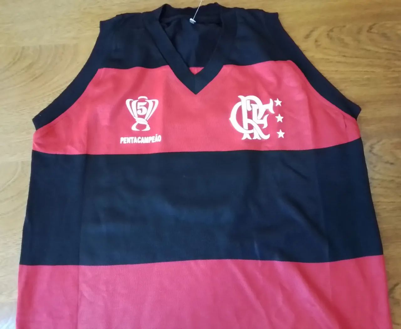 Camiseta Flamengo - Pentacampeão RN  - GG - Foto 2
