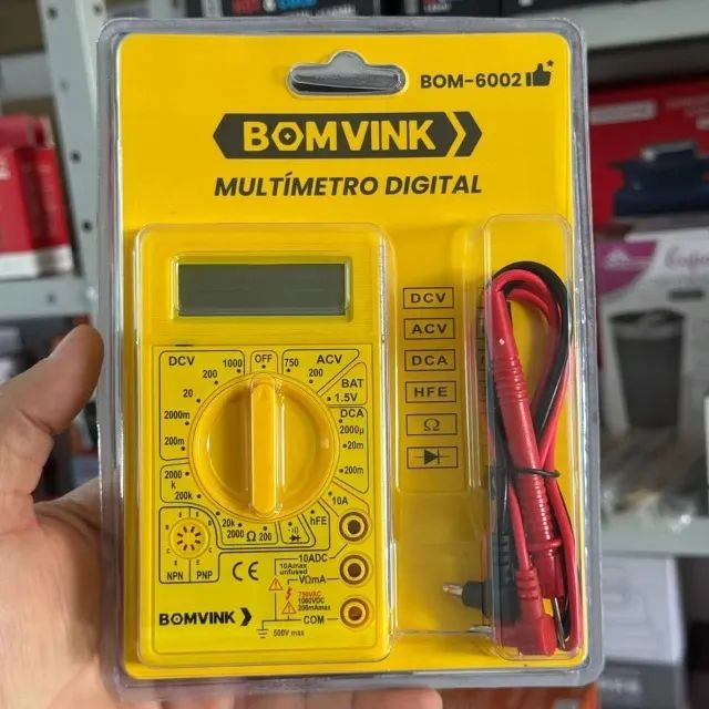 MULTIMETRO BOMVINK DIGITAL