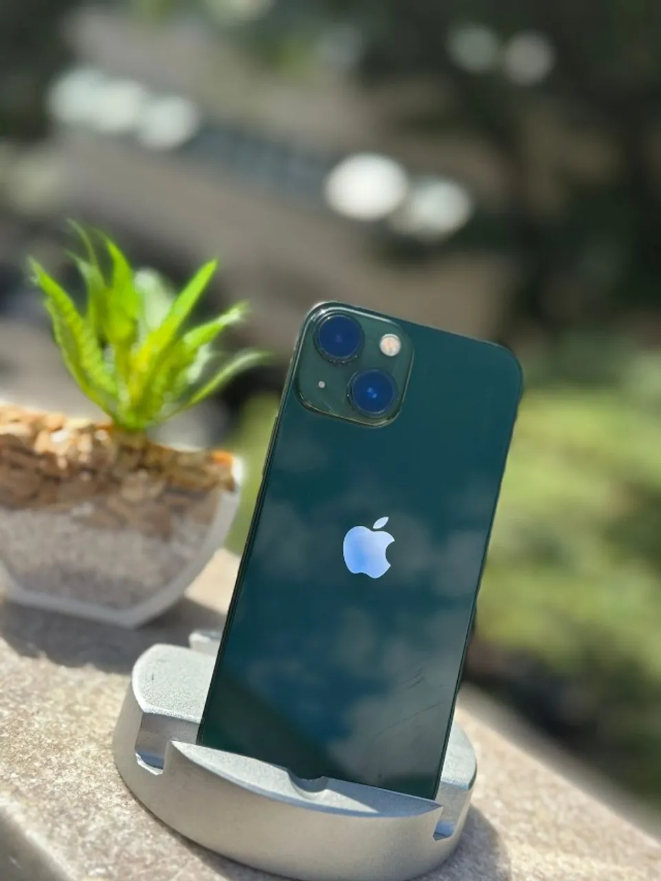 iPhone 13 mini Verde 128GB 82% saúde da bateria SEMI NOVO COM GARANTIA LOJA FISICA
