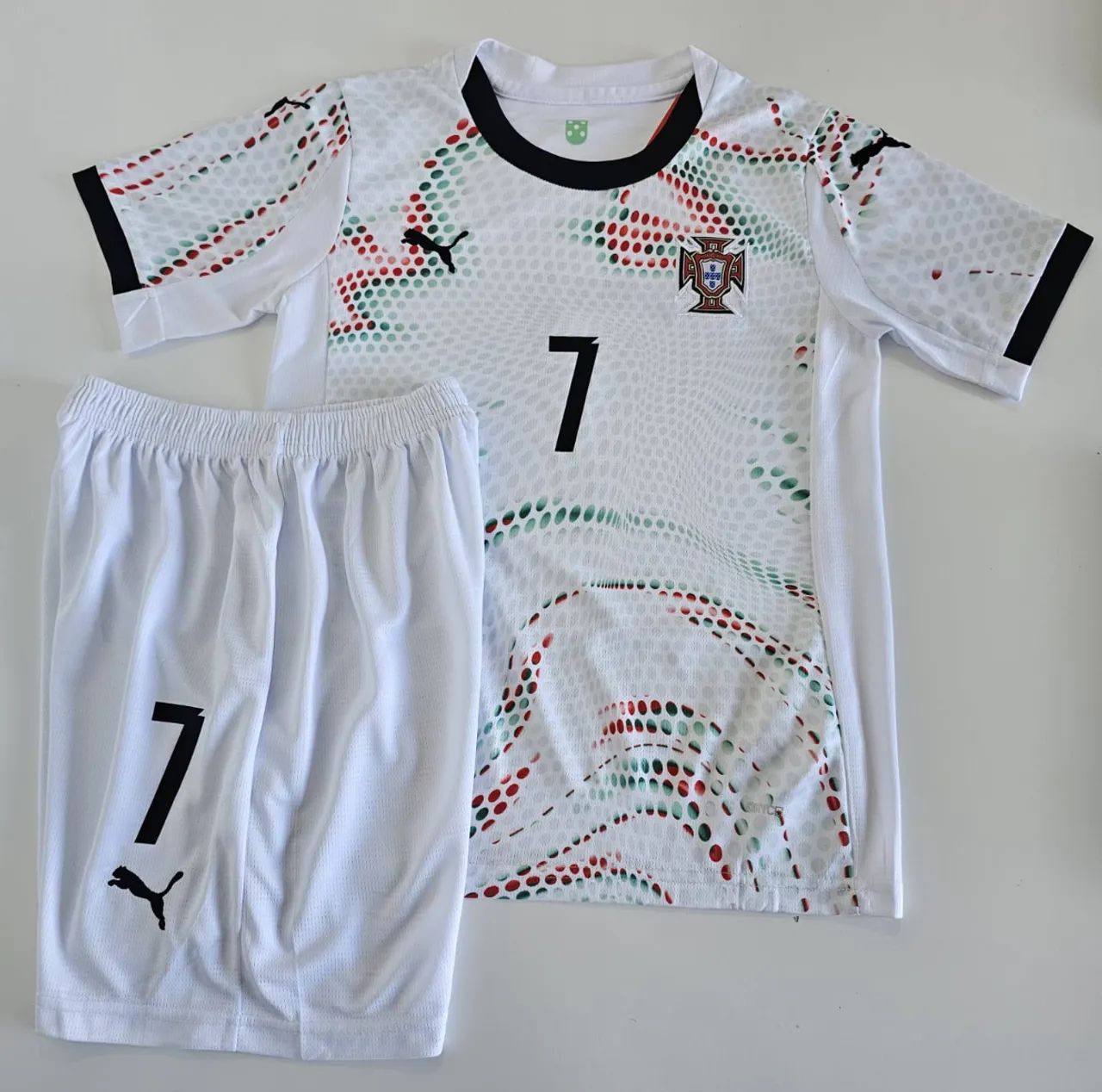 Conjunto infantil de Portugal 2025 personalizado - Pronta entrega  - Foto 2
