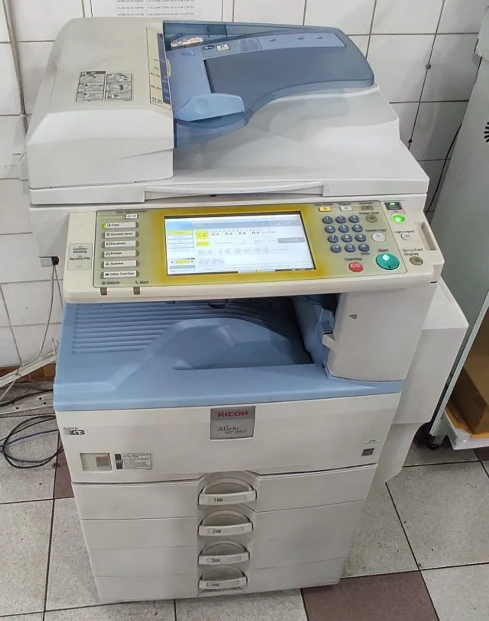 Copiadora e Impressora Multifuncional P/b Ricoh Mp 2851 
