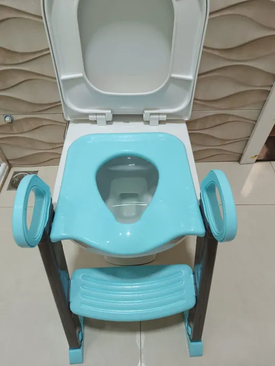 Assento de Vaso Sanitário para Crianças com Degraus