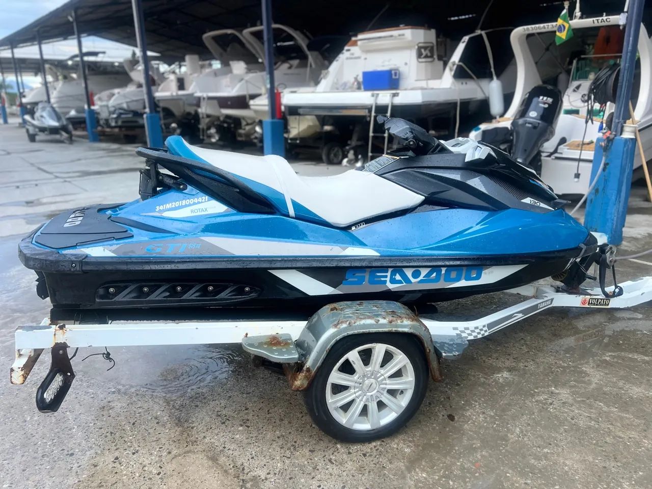 VENDO JET SKI SEADOO GTI SE 130 ano 2018  - Foto 6