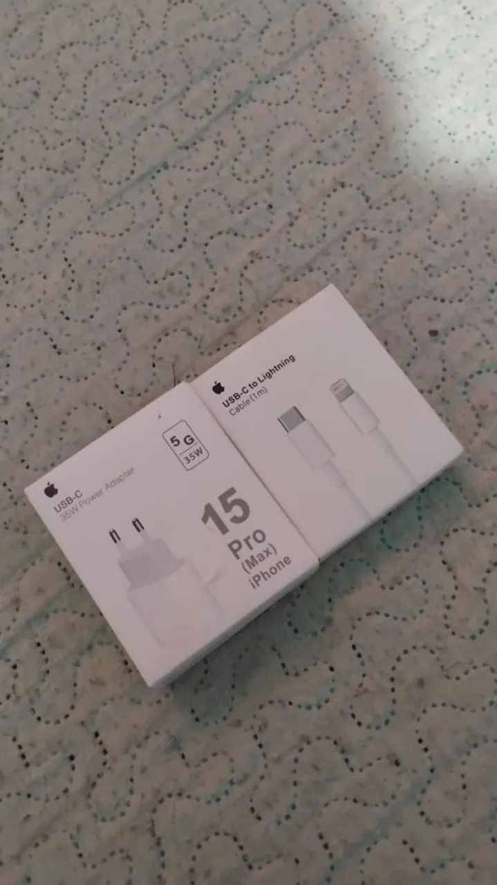 Carregador de iPhone Apple