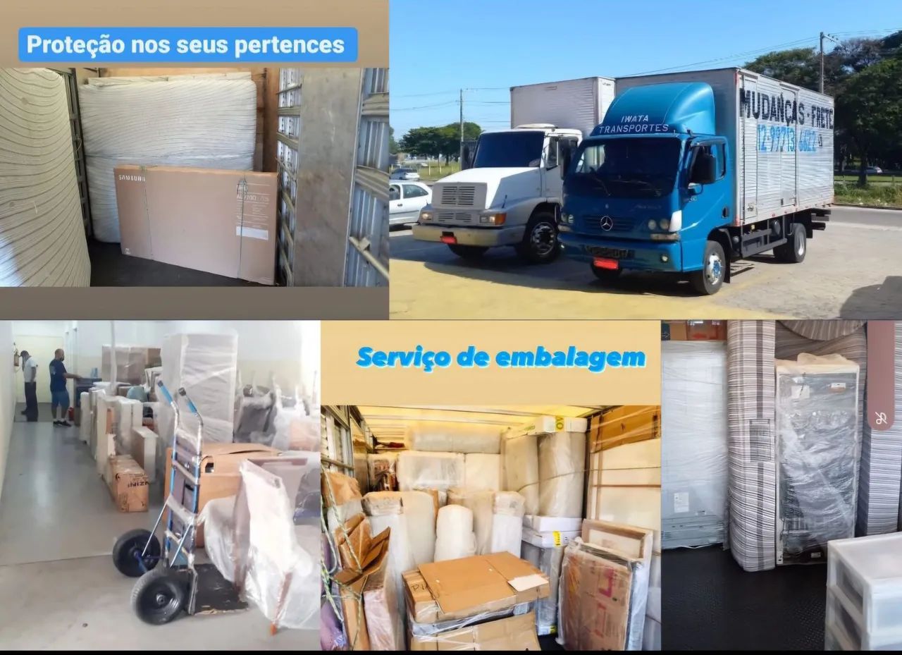 MUDANÇA CAMINHÃO DE MUDANÇAS FRETES TRANSPORTES C/ MONTADORES CARREGADORES E EMBALADORES ! - Foto 2