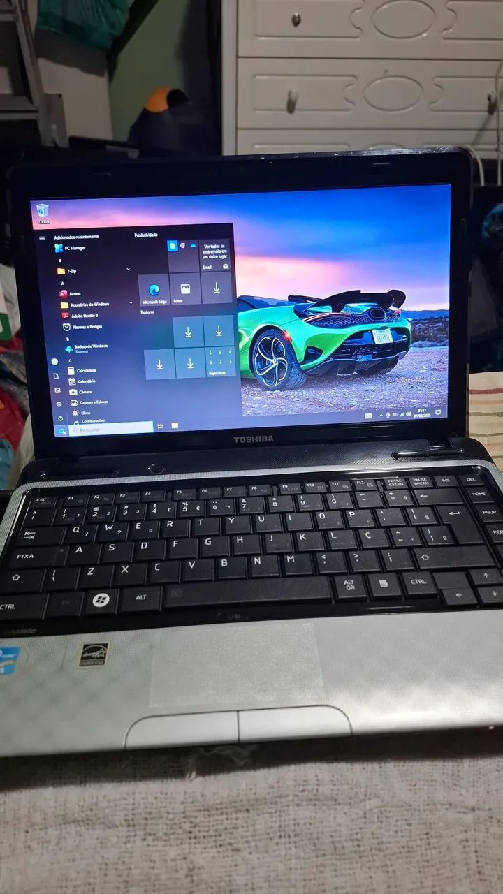 Notebook Toshiba, com Core i5 2.50GHz, 6gb ram, hd 320gb e tela 14" - Foto 3
