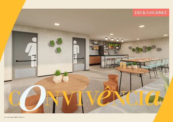 Apto com dois quartos sendo um suíte - Messejana - 49m² - Foto 2