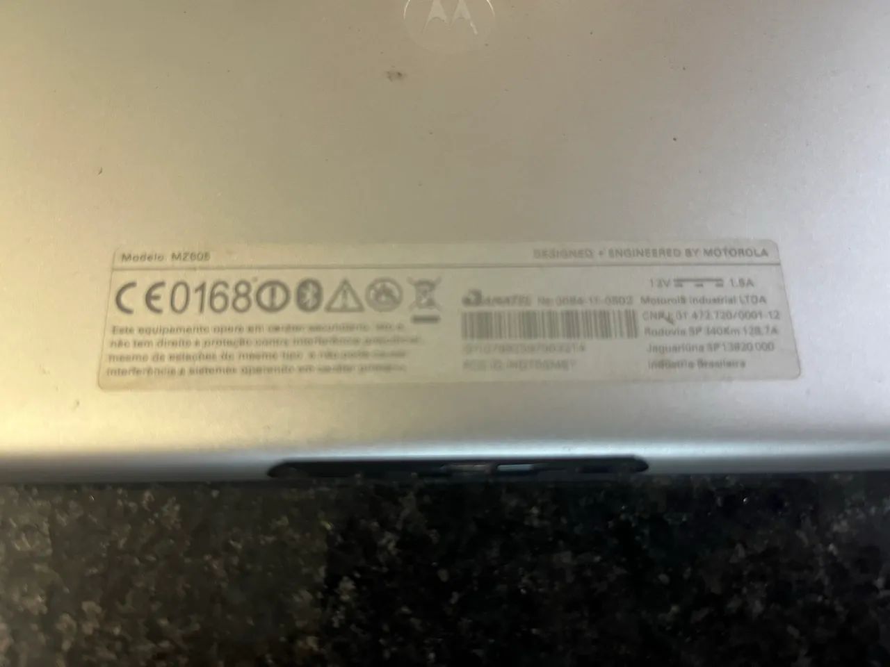 Tablet Motorolla MZ605 c/ defeito - Foto 6