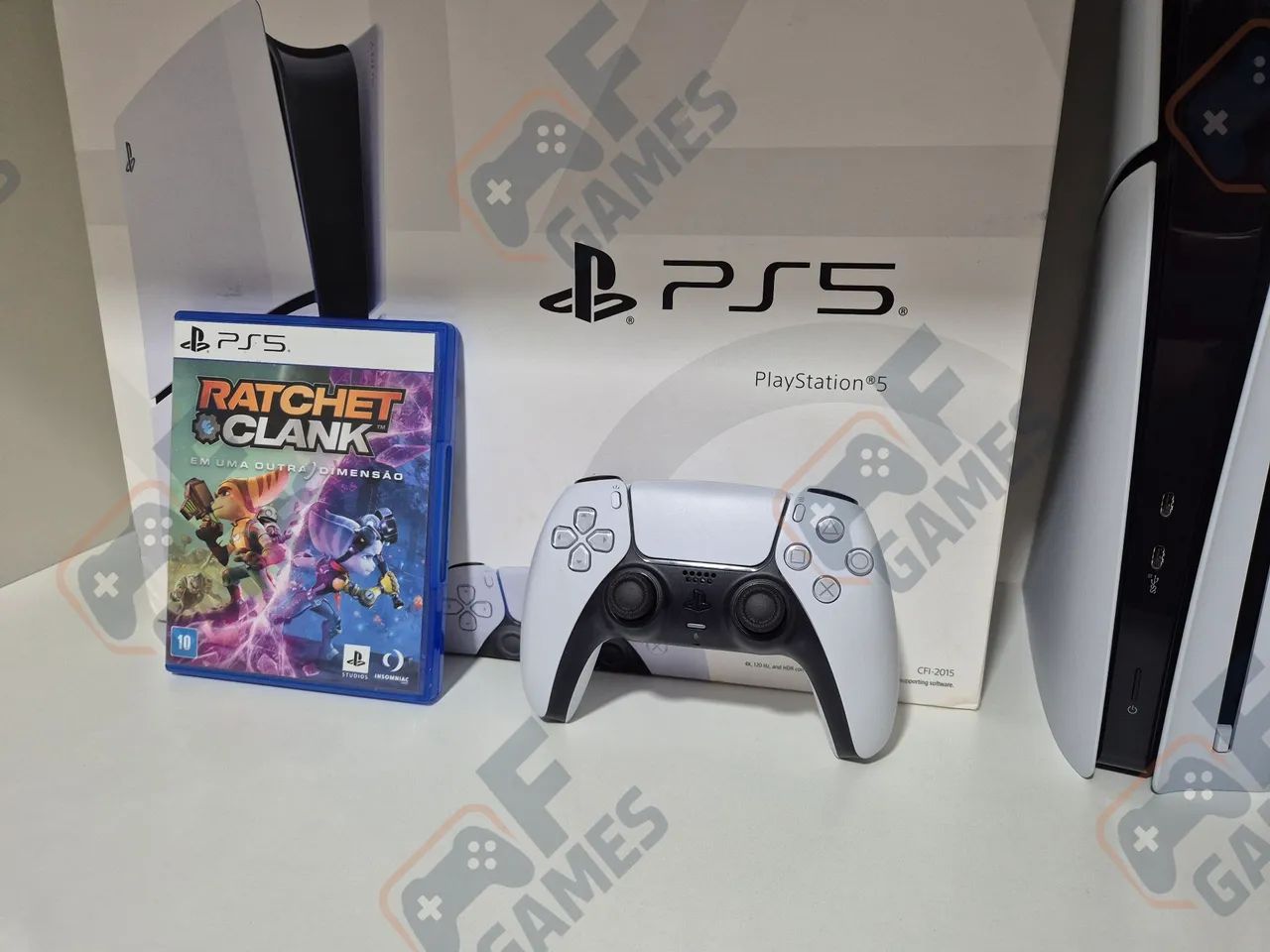 PS5 | Playstation 5 Slim 1TB Seminovo Com Leitor + Garantia | Aceito Cartão!!! - Foto 4