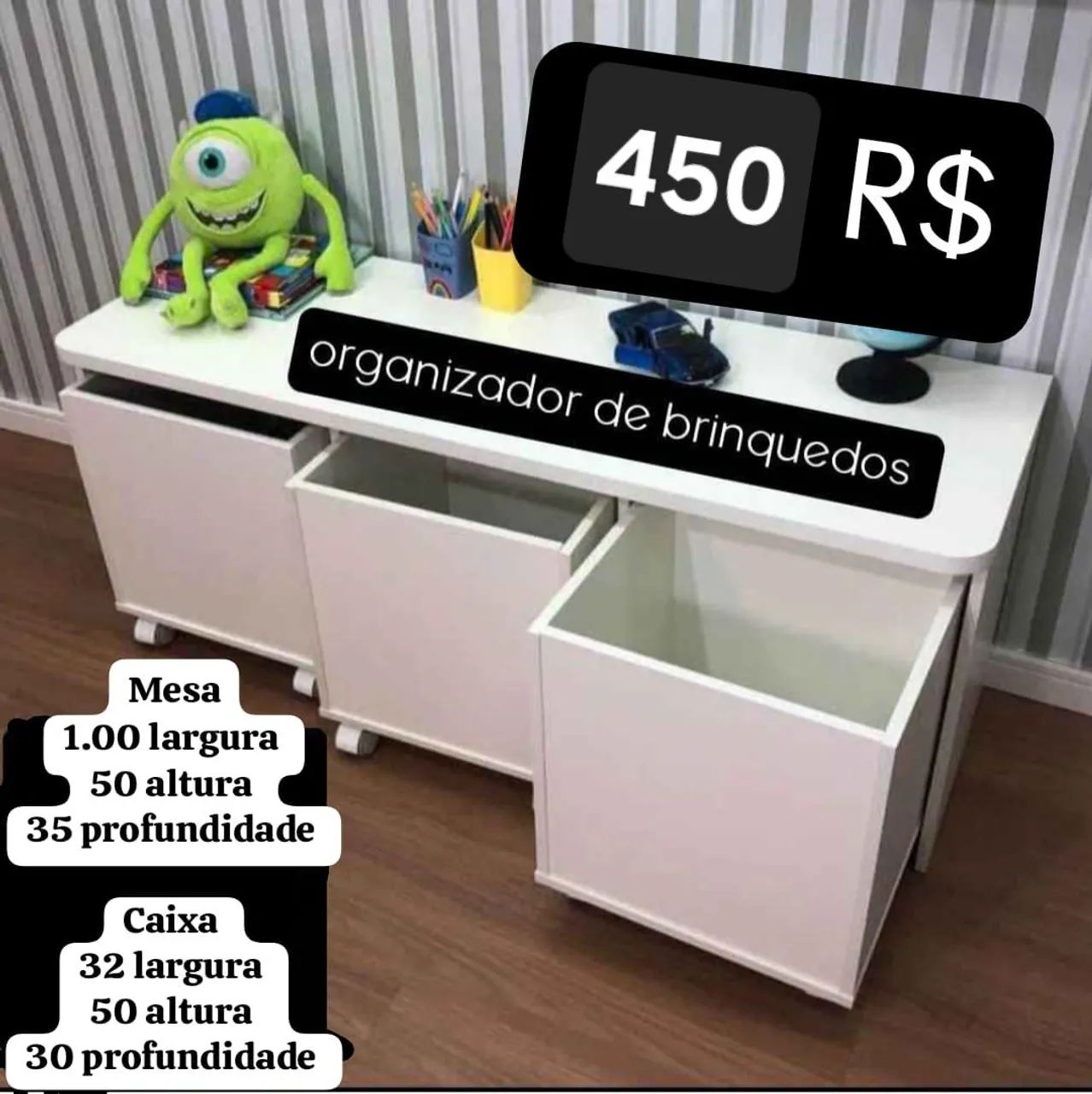 Armário Organizador 100% MDF